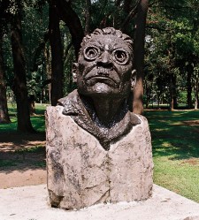 Orozco bust, Parque Agua Azul, Guadalajara, Mexico