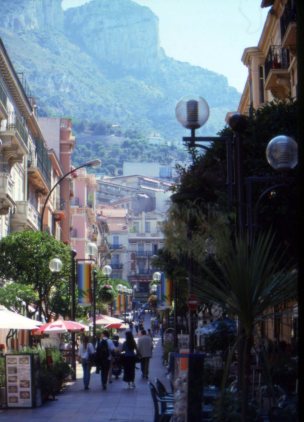 Shopping district, Monte Carlo, Monaco