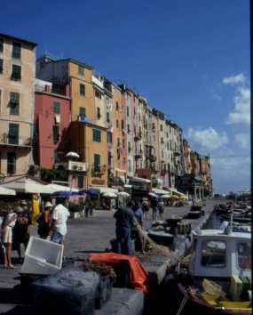 Quay at Porto Venere, Italy