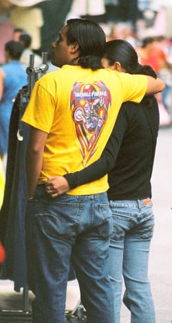 Young couple, Santa Teresita market, Guadalajara
