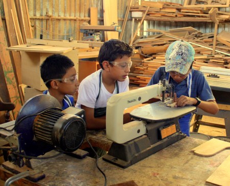 The kids are singularly focused