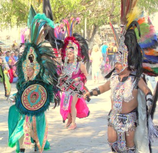 Cajititlan Aztec ceremony 2012-02-02 03