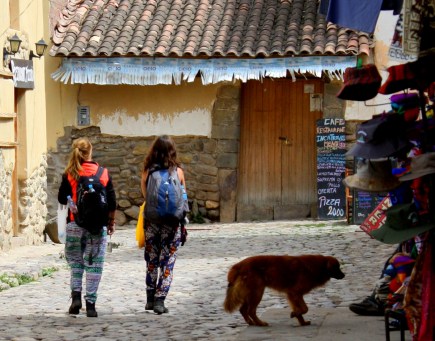 Ollentaytambo is a popular stay-over for backpackers on their way to Machu Picchu