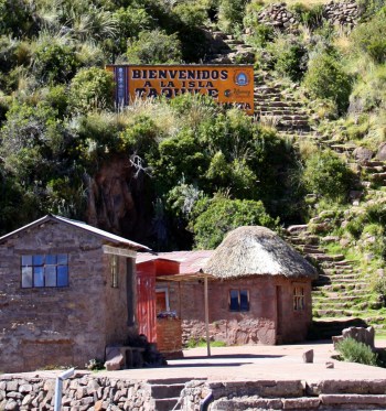 One of Taquile's two points of entry