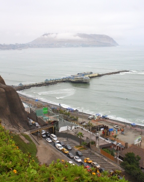 Lima ocean view facing south