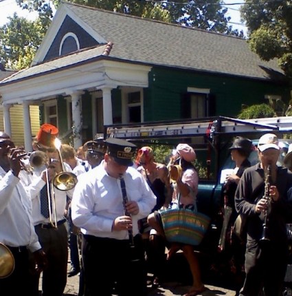 Funeral procession, New Orleans