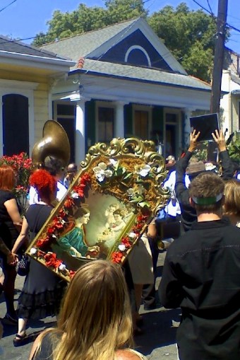Funeral procession, New Orleans