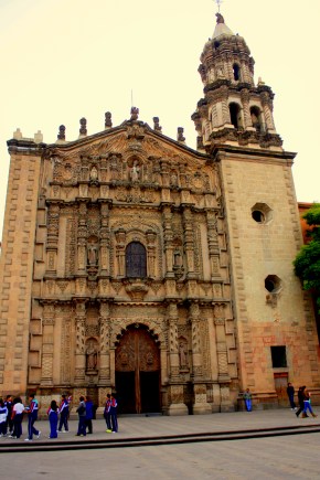Templo del Carmen, Plaza de las Armas, San Luis Potosí, Mexico