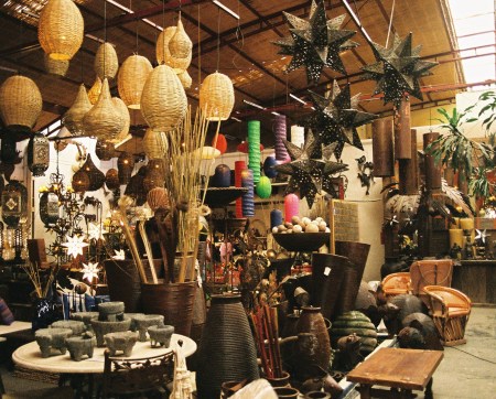 The variety of materials used to create these works is amazing