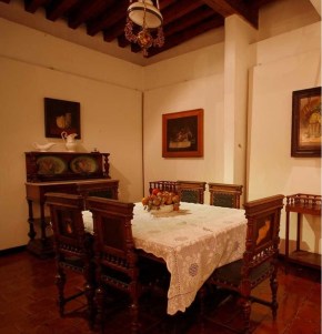 Dining room, Casa Diego Rivera, Guanajuato