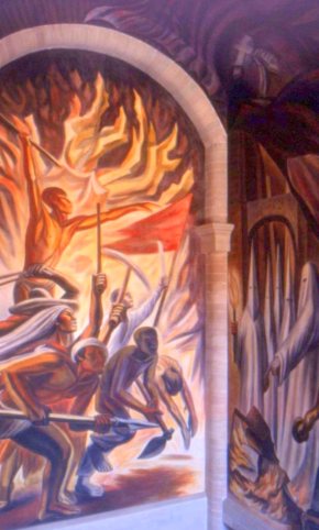 Murals, Alhondigas de Granaditas, Guanajuato, Mexico