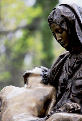 Gravesite statuary, Lakeview Cemetery, Cleveland