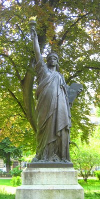 Statue of Liberty, Luxembourg Garden