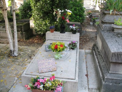 Grave of Yves Montand and Simone Signoret