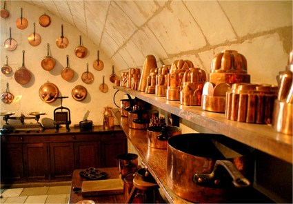 Kitchen, Château Chenonceau.