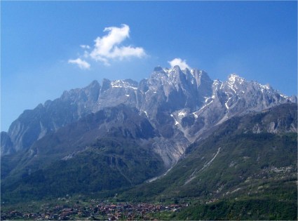 More Alps seen from near Bergamo, Italy