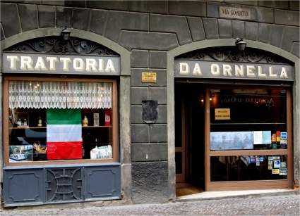 Trattoria, Bergamo, Italy