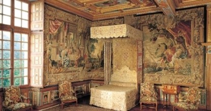 Bedchamber, Château de Cheverny
