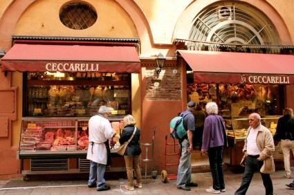 Neighborhood grocery, Bologna, Italy