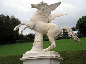 Pegasus, Boboli Gardens, Florence, Italy.