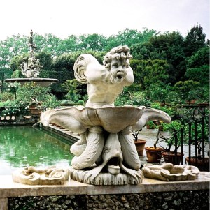 Triton Fountain, Boboli Gardens, Florence, Italy.