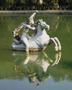 Perseus On Horseback, Boboli Gardens, Florence, Italy.