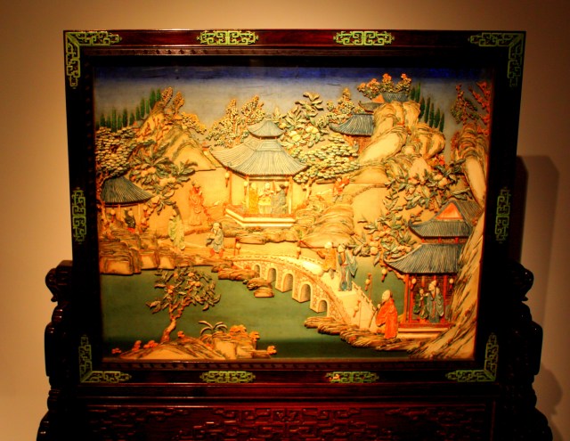 Decorative panel, Shanghai Museum
