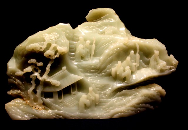Jade scultpure miniature, Shanghai Museum